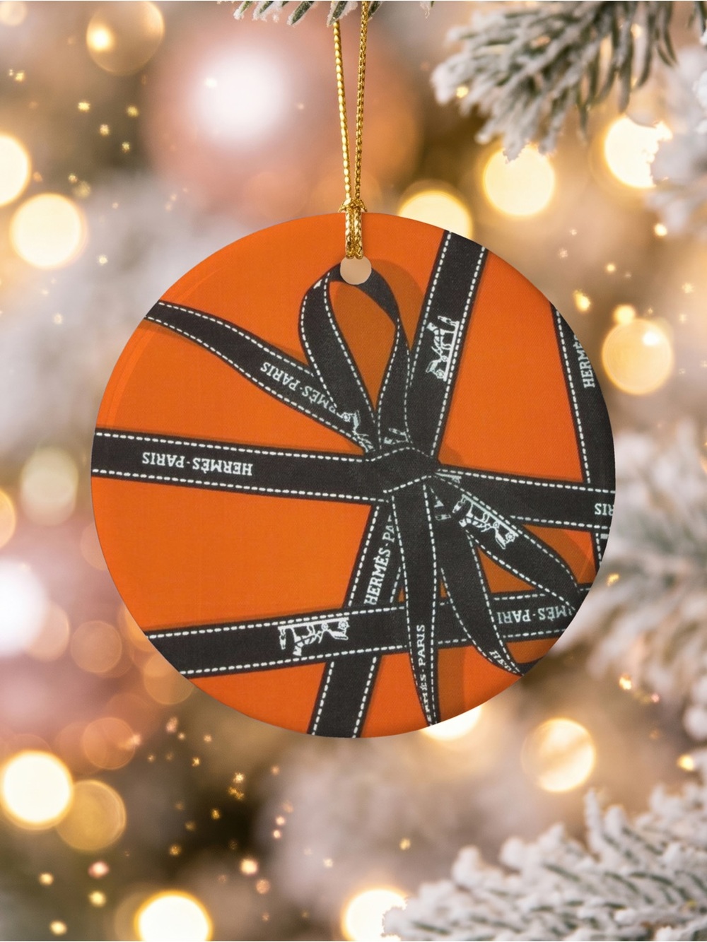 HANDMADE FASHION Ceramic Christmas Ornament
